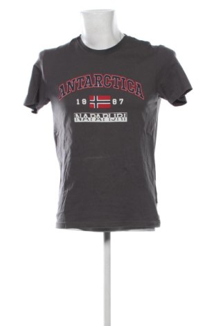 Мъжка тениска Napapijri, Размер S, Цвят Сив, Цена 20,96 €, #137695130