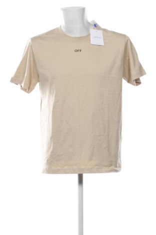 Мъжка тениска Off-white, Размер L, Цвят Бежов, Цена 184,00 €, #137696663