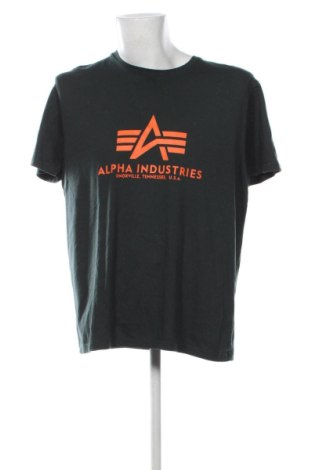 Pánske tričko  Alpha Industries, Veľkosť XL, Farba Zelená, Cena  19,00 €, #137697917