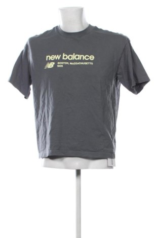 Tricou de bărbați New Balance, Mărime M, Culoare Gri, Preț 104,51 Lei, #137698358