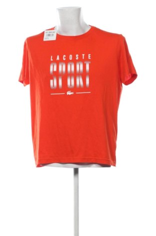 Ανδρικό t-shirt Lacoste, Μέγεθος XL, Χρώμα Πορτοκαλί, Τιμή 24,00 €, #137698642