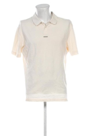 Tricou de bărbați Hugo Boss, Mărime XL, Culoare Ecru, Preț 241,46 Lei, #137699229