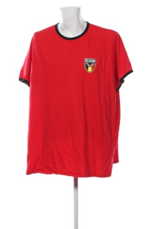 Pánske tričko  Kiabi, Veľkosť 5XL, Farba Červená, Cena  14,26 €, #137701344