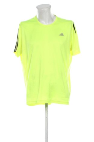 Мъжка тениска Adidas, Размер XL, Цвят Жълт, Цена 37,40 €, #137705202