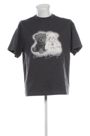 Tricou de bărbați Tout a Coup, Mărime XL, Culoare Gri, Preț 41,99 Lei, #137706029