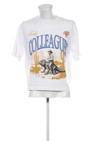 Мъжка тениска Cropp, Размер M, Цвят Бял, Цена 11,43 €, #137712206