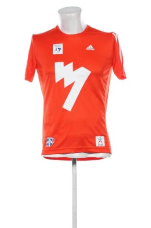 Męski T-shirt Adidas, Rozmiar S, Kolor Pomarańczowy, Cena 135,47 zł, #137642734