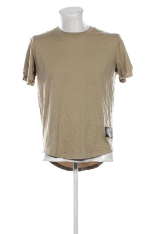 Pánské tričko  Calvin Klein Jeans, Velikost L, Barva Béžová, Cena  639,00 Kč, #137658412