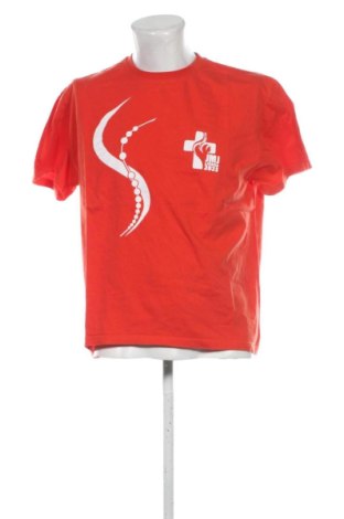 Ανδρικό t-shirt Unbranded, Μέγεθος XL, Χρώμα Κόκκινο, Τιμή 11,00 €, #137659488