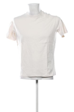 Męski T-shirt Massimo Dutti, Rozmiar M, Kolor ecru, Cena 62,99 zł, #137682127