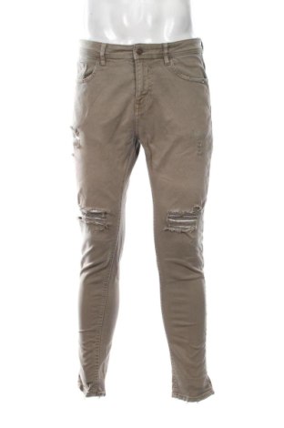 Мъжки дънки Bershka, Размер M, Цвят Зелен, Цена 18,00 €, #137650976