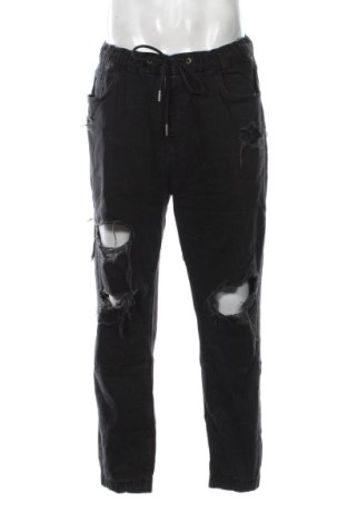 Мъжки дънки Bershka, Размер XL, Цвят Черен, Цена 26,16 €, #137663978