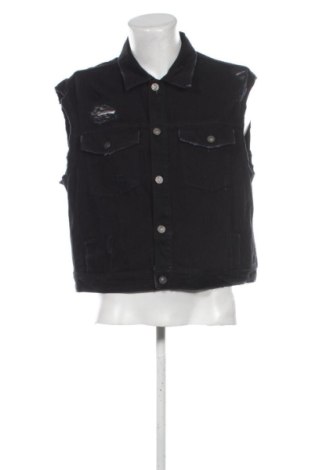 Мъжки елек Bershka, Размер L, Цвят Черен, Цена 12,05 €, #137697787