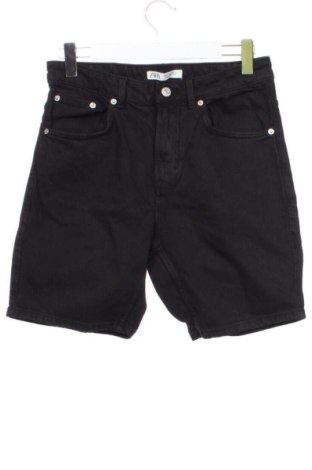 Мъжки къс панталон Zara, Размер S, Цвят Черен, Цена 13,00 €, #137648622