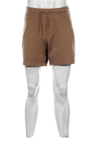 Мъжки къс панталон H&M, Размер L, Цвят Кафяв, Цена 19,00 €, #137660696
