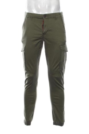 Pantaloni de bărbați Jack & Jones, Mărime M, Culoare Verde, Preț 90,00 Lei, #137698739