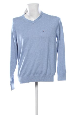 Мъжки пуловер Tommy Hilfiger, Размер L, Цвят Син, Цена 83,02 €, #137712180