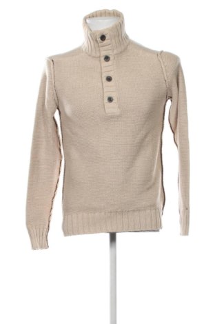 Męski sweter Hilfiger Denim, Rozmiar M, Kolor Beżowy, Cena 236,99 zł, #137687681