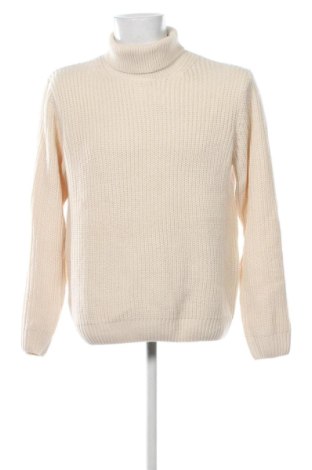 Pulover de bărbați Jack & Jones, Mărime L, Culoare Ecru, Preț 153,00 Lei, #137689497