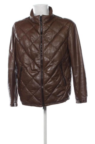 Pánska kožená bunda  Massimo Dutti, Veľkosť M, Farba Hnedá, Cena  123,83 €, #137696889