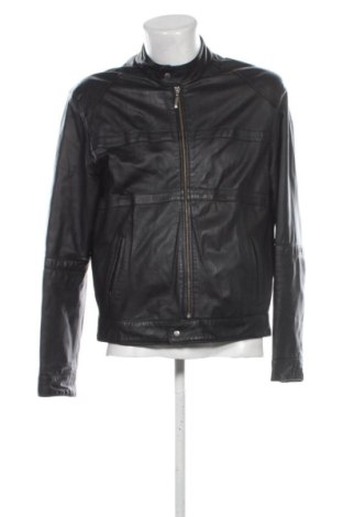 Мъжко кожено яке Unbranded, Размер L, Цвят Черен, Цена 52,00 €, #137683903