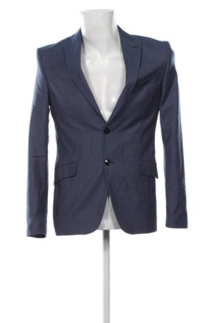 Ανδρικό σακάκι Zara, Μέγεθος M, Χρώμα Μπλέ, Τιμή 21,73 €, #137687179