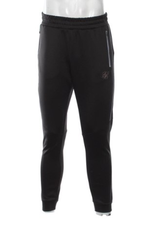 Мъжко спортно долнище SikSilk, Размер L, Цвят Черен, Цена 16,00 €, #137686333
