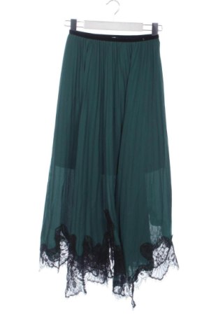 Φούστα Zara, Μέγεθος XS, Χρώμα Πράσινο, Τιμή 25,00 €, #137682261