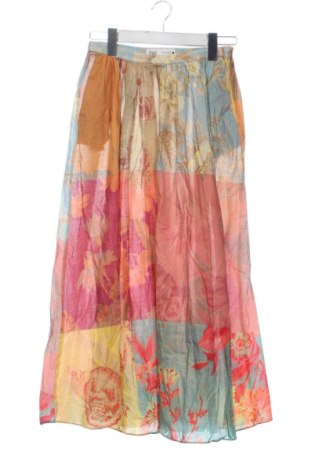 Φούστα Zara, Μέγεθος XS, Χρώμα Πολύχρωμο, Τιμή 20,00 €, #137683983