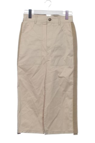 Φούστα Zara, Μέγεθος XS, Χρώμα  Μπέζ, Τιμή 16,00 €, #137680904