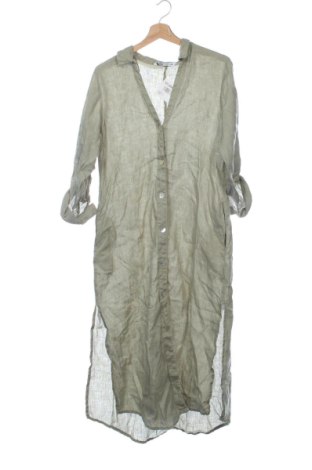 Kleid Zara, Größe XS, Farbe Grün, Preis 28,10 €, #137656721