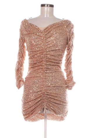 Rochie Zara, Mărime S, Culoare Auriu, Preț 68,24 Lei, #137671599