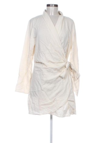 Рокля H&M, Размер L, Цвят Екрю, Цена 23,15 €, #137685392