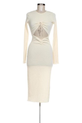 Šaty  Bershka, Veľkosť S, Farba Kremová, Cena  16,00 €, #137704989
