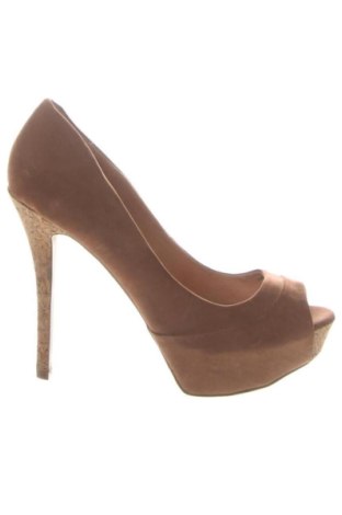 Sandále Bershka, Veľkosť 37, Farba Hnedá, Cena  23,00 €, #137669298