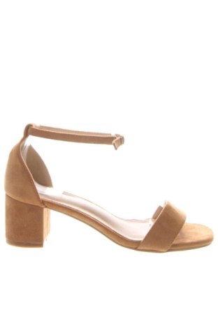 Sandály Ideal Shoes, Velikost 39, Barva Hnědá, Cena  869,00 Kč, #137664253