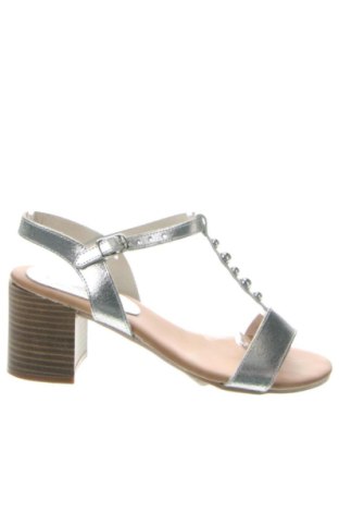 Sandalen Venezia, Größe 36, Farbe Silber, Preis € 35,90, #137693459