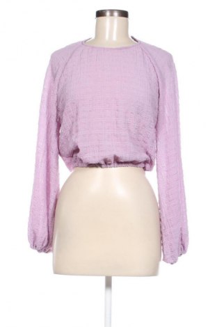 Bluză de femei Bershka, Mărime S, Culoare Mov, Preț 62,99 Lei, #128876717