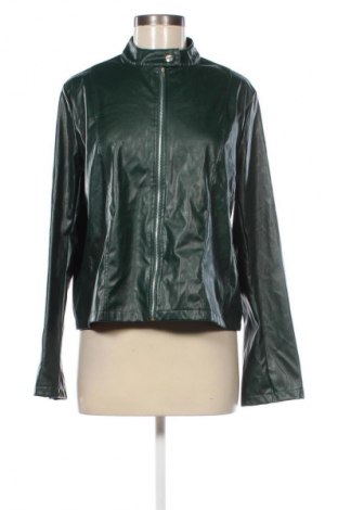 Geacă de piele pentru femei Unbranded, Mărime L, Culoare Verde, Preț 190,99 Lei, #128854992