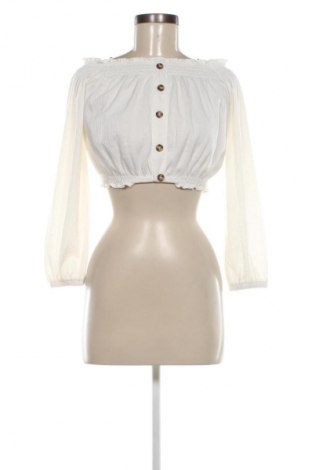 Bluză de femei H&M Divided, Mărime S, Culoare Ecru, Preț 7,99 Lei