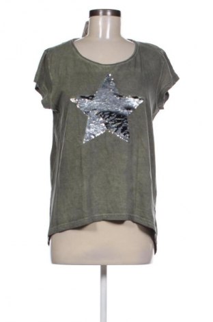 Damen Shirt Jean Pascale, Größe M, Farbe Grün, Preis € 3,99