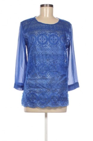 Дамска блуза Mango, Размер M, Цвят Син, Цена 2,55 €