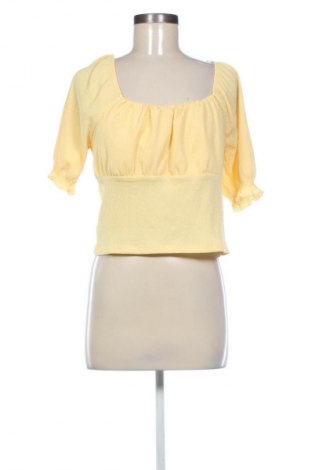 Bluzka damska Naf Naf, Rozmiar L, Kolor Żółty, Cena 16,99 zł
