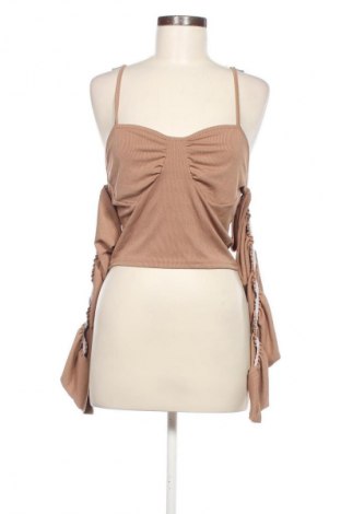 Bluză de femei SHEIN, Mărime M, Culoare Bej, Preț 11,99 Lei