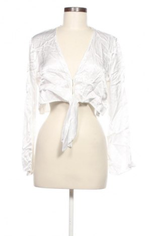 Дамска жилетка Bershka, Размер L, Цвят Бял, Цена 2,04 €