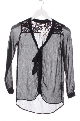 Γυναικείο πουκάμισο Zara Trafaluc, Μέγεθος XS, Χρώμα Μαύρο, Τιμή 2,99 €