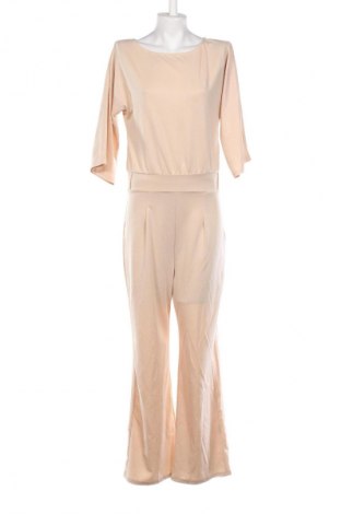 Damski długi kombinezon Unbranded, Rozmiar M, Kolor Beżowy, Cena 12,99 zł