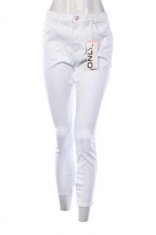 Γυναικείο Τζίν ONLY, Μέγεθος L, Χρώμα Λευκό, Τιμή 22,99 €