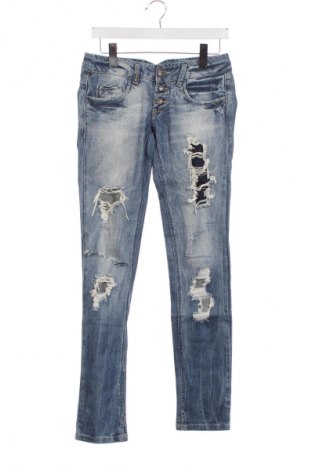 Damskie jeansy Terranova, Rozmiar S, Kolor Niebieski, Cena 22,47 zł