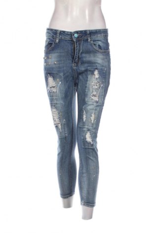 Damskie jeansy Unbranded, Rozmiar S, Kolor Niebieski, Cena 20,99 zł